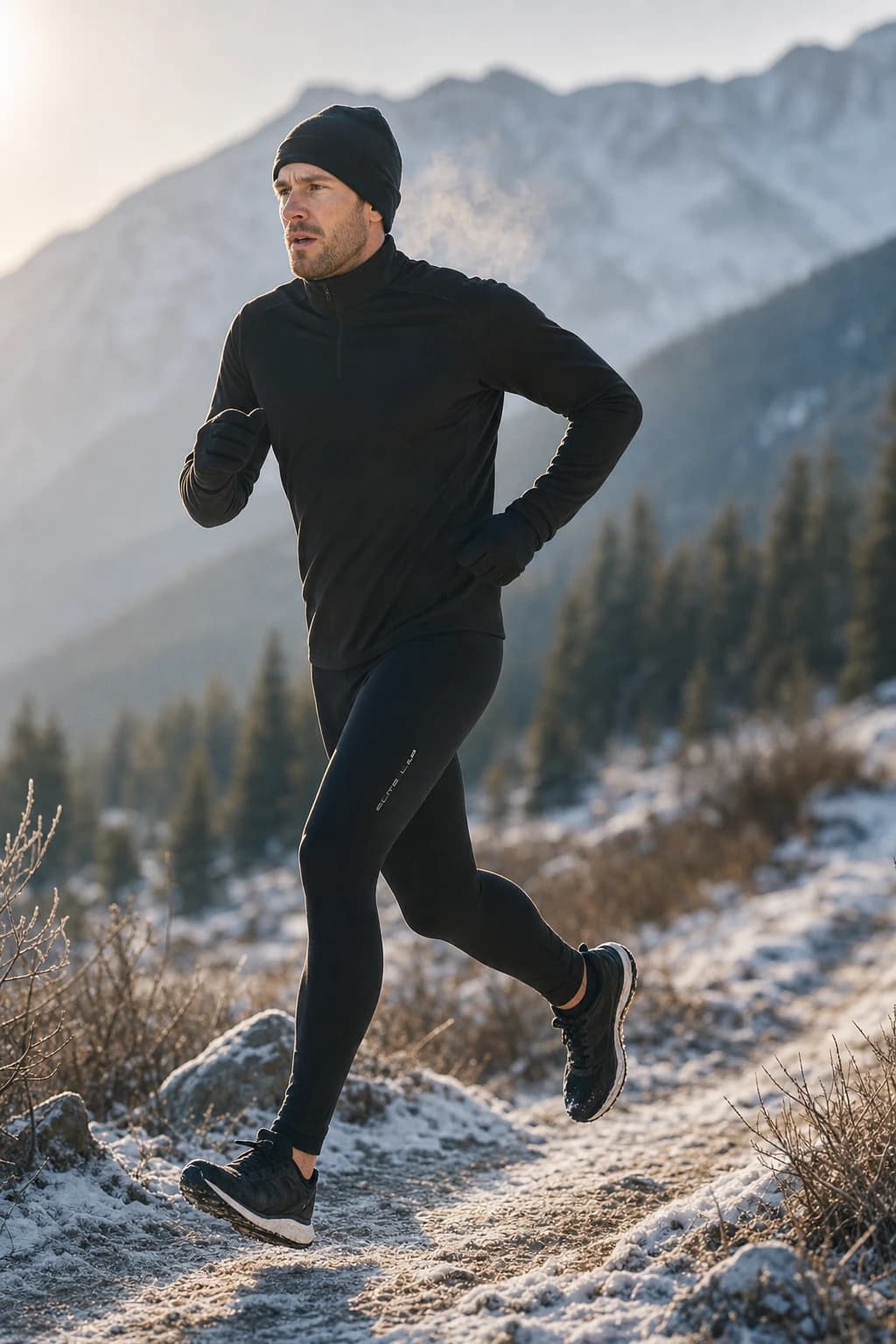 Legging d'hiver Elite Lab X1 en situation