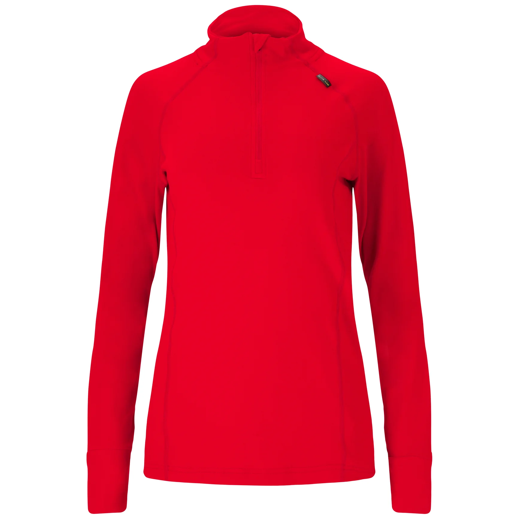 Maillot manches longues 1/4 zip femme Elite Lab Core X1 Elite · Rouge