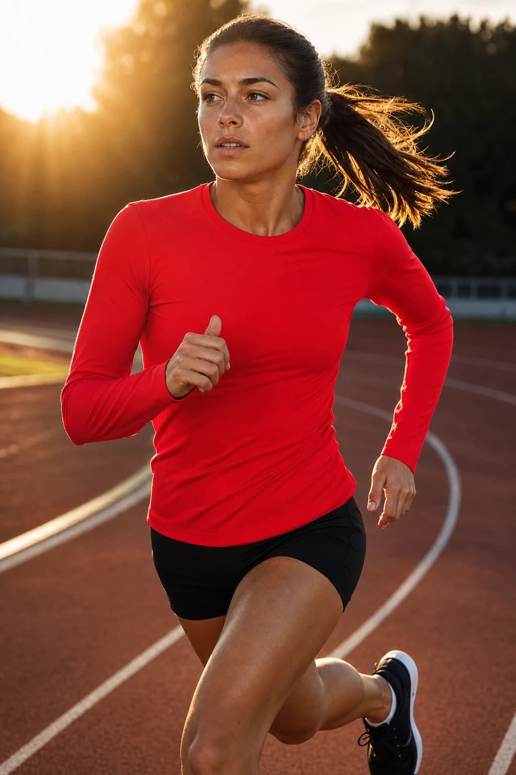 Maillot manches longues femme Elite Lab Sustainable X1 Elite en situation