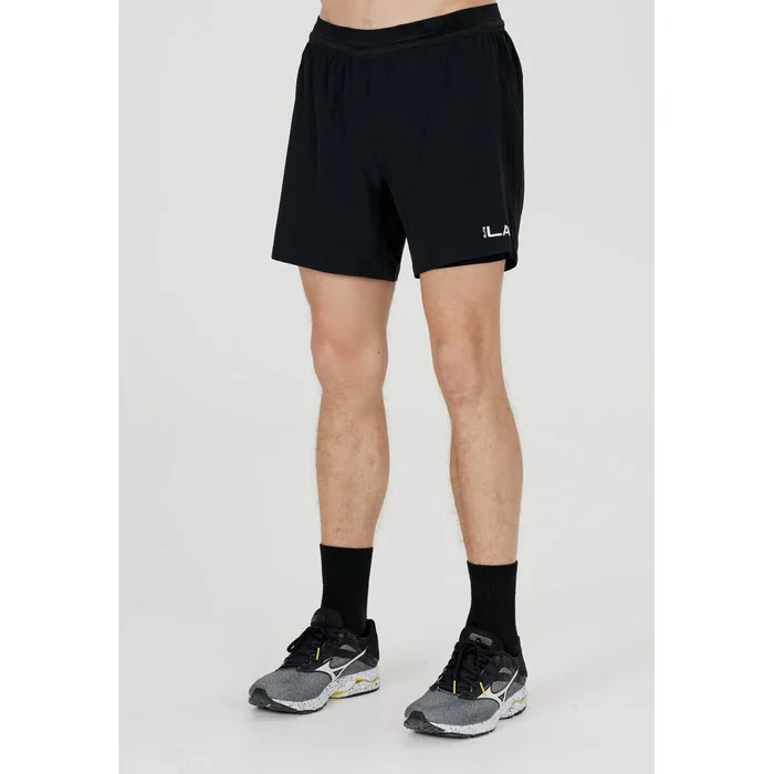 Short léger 2 en 1 Elite Lab Core · Noir