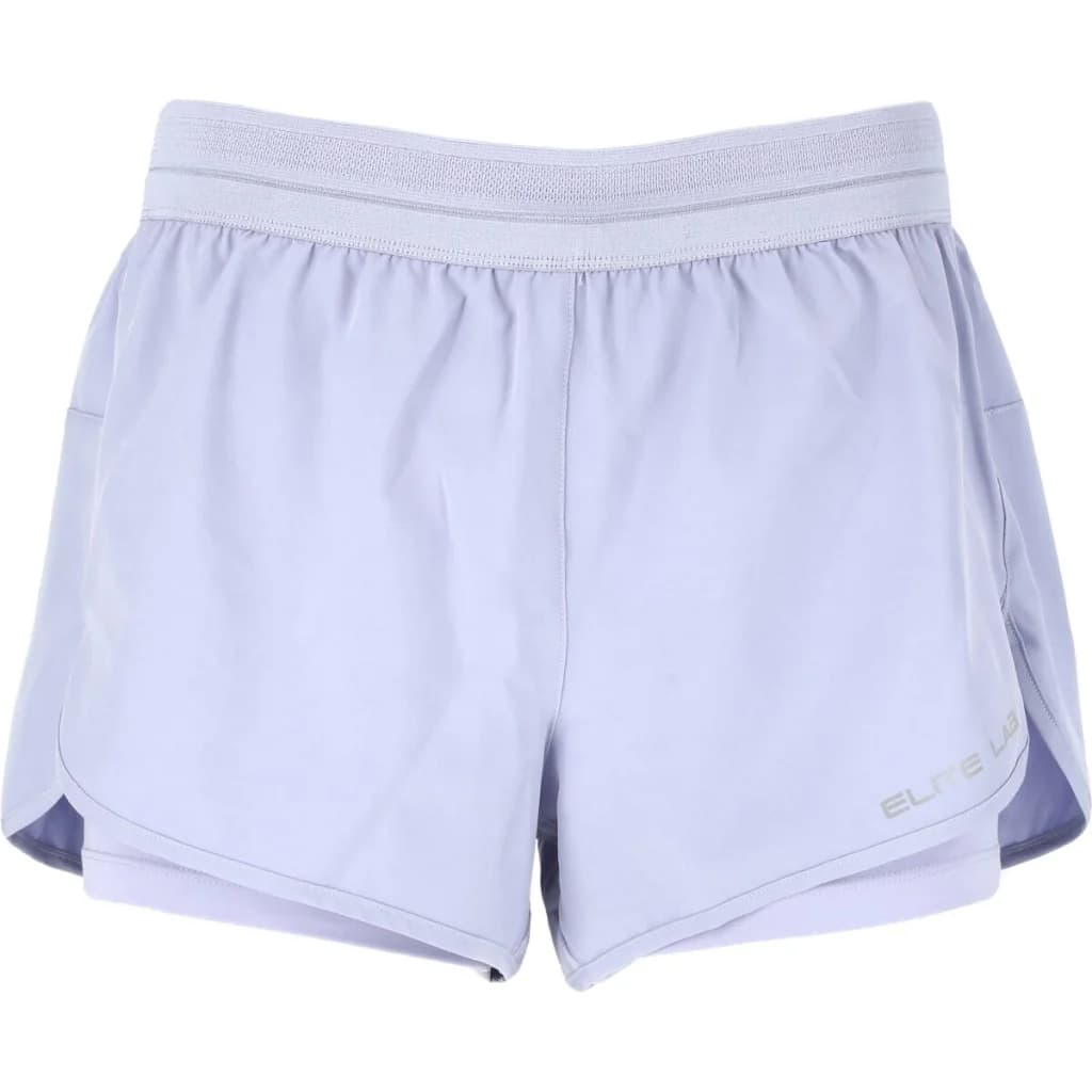 Short léger 2 en 1 femme Elite Lab 5 · Violet