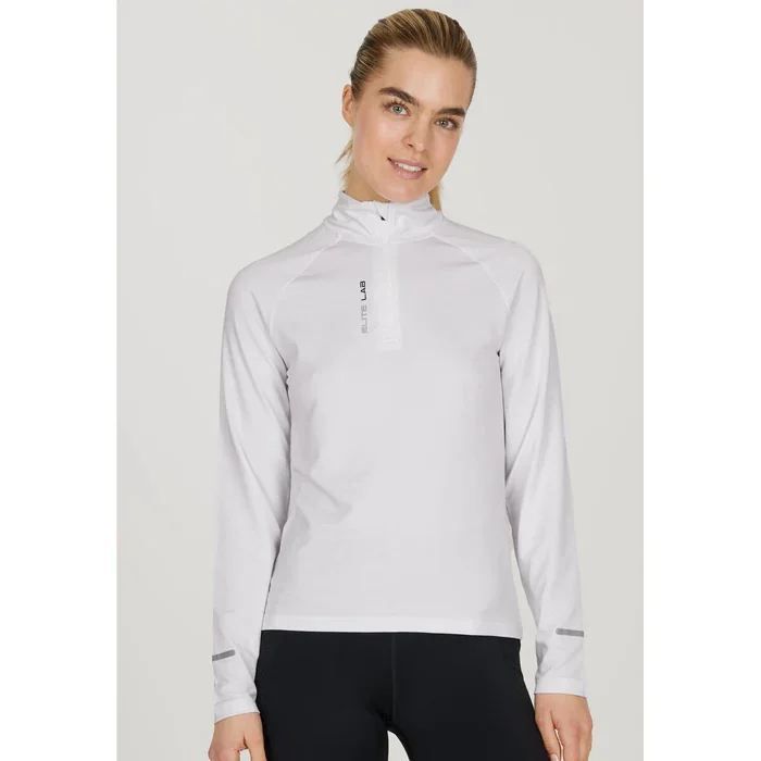 Sous maillot manches longues femme Elite Lab Core · Blanc