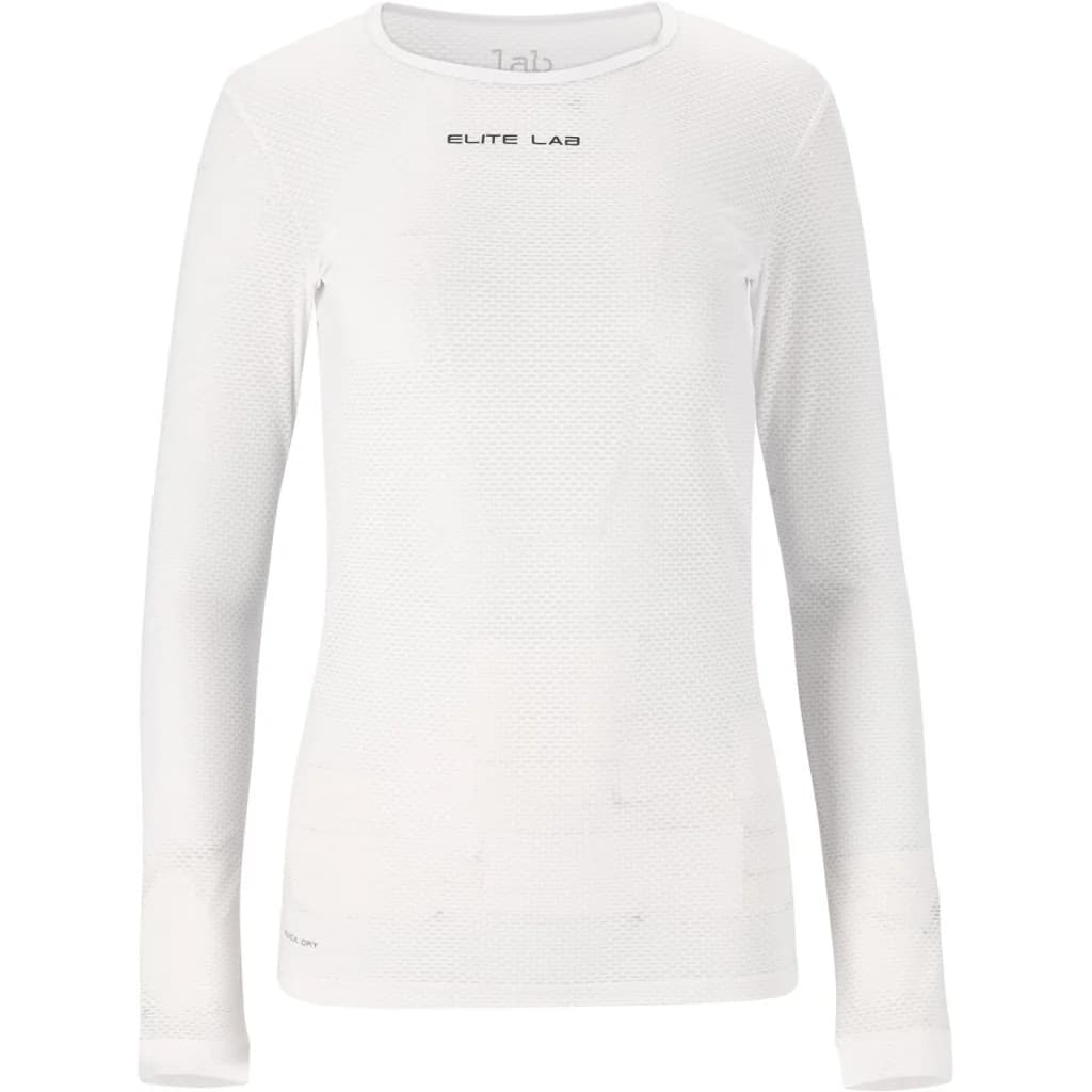 Sous maillot techinque manches longues femme Elite Lab Elite X1 · Blanc