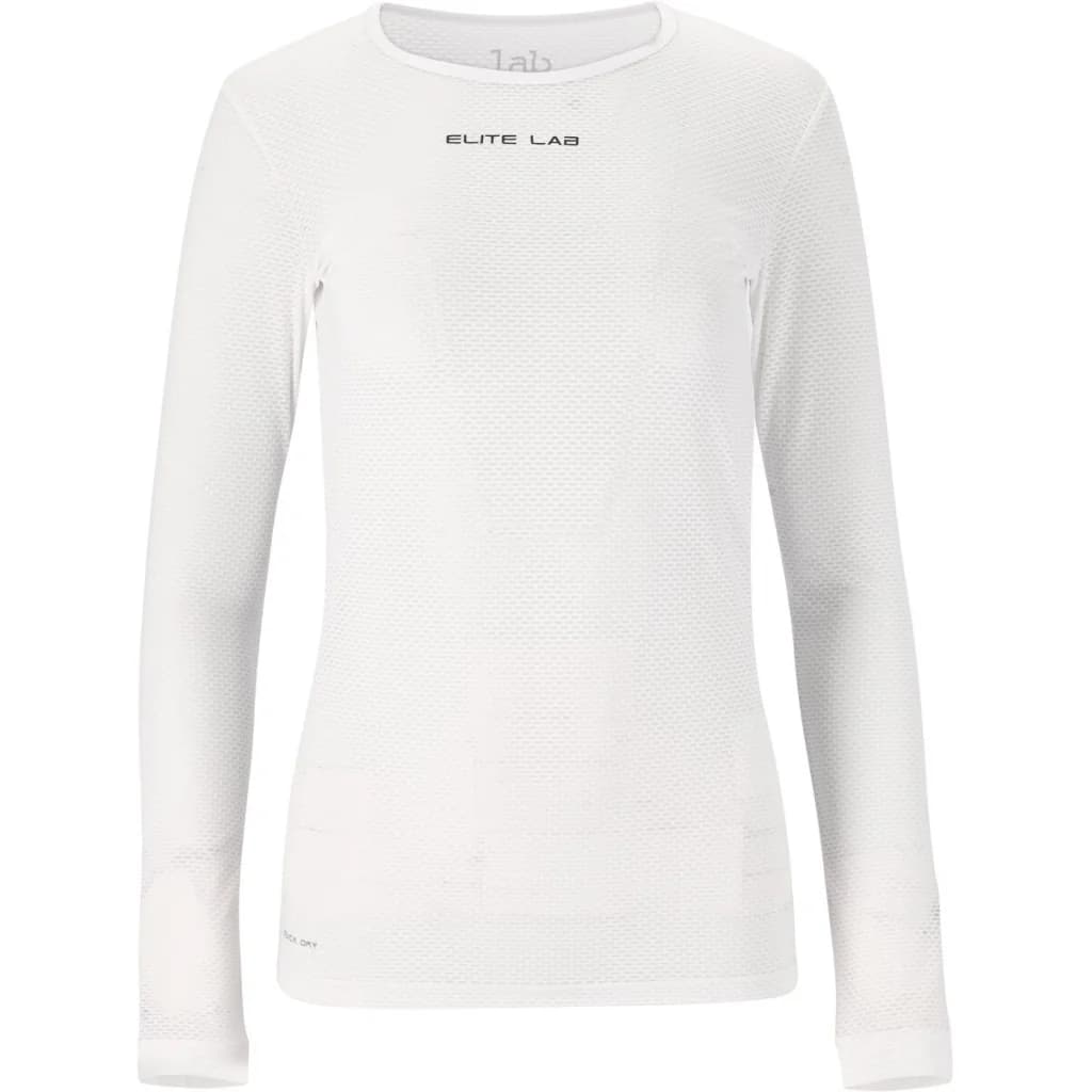 Sous maillot technique manches longues Elite Lab Elite X1 · Blanc