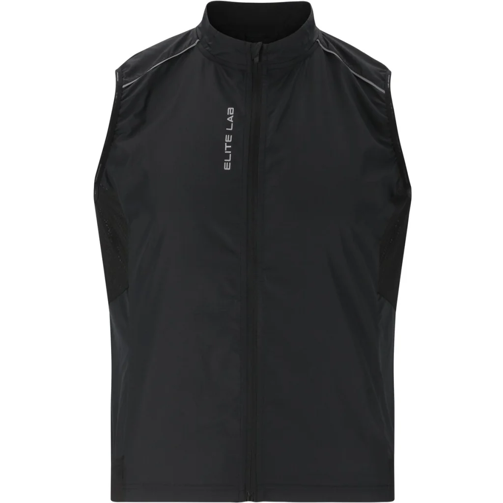 Veste de survêtement sans manches Elite Lab Elite X1 · Noir