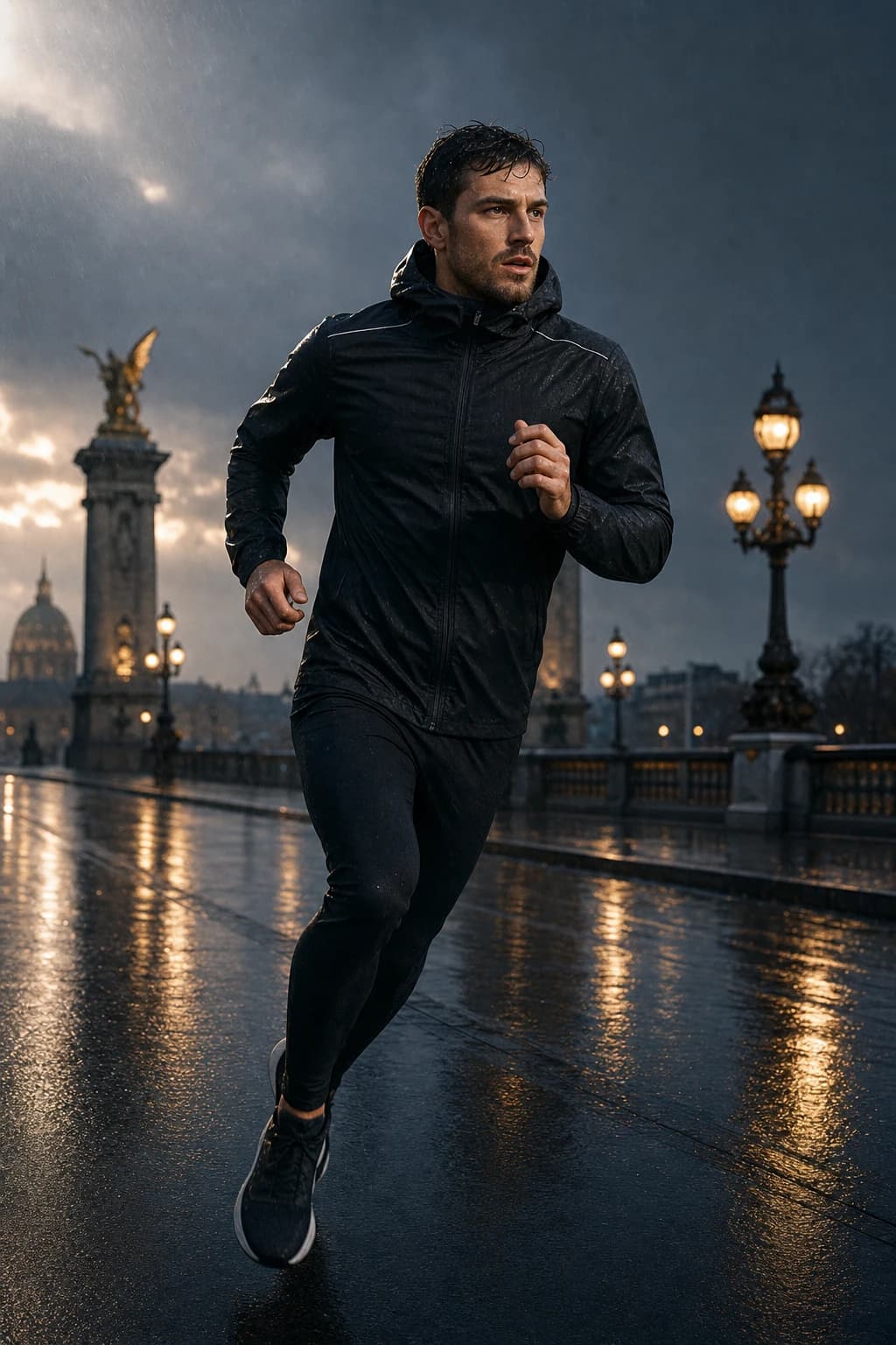 Veste imperméable Elite Lab Heat X2 en situation