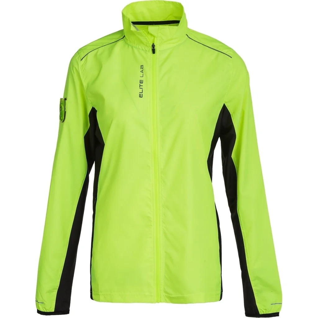 Veste imperméable femme Elite Lab Shell X1 · Jaune