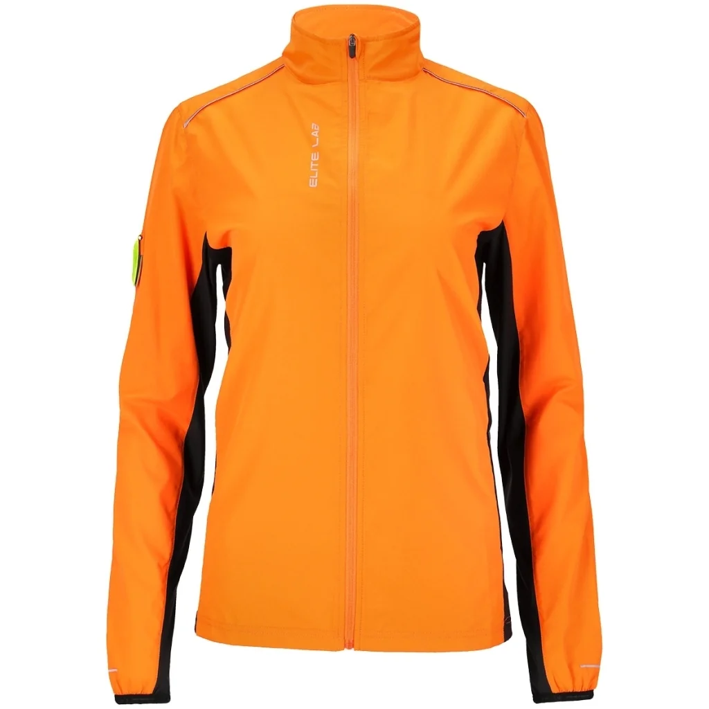 Veste imperméable femme Elite Lab Shell X1 · Orange