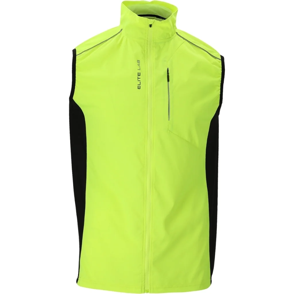 Veste imperméable polyester Elite Lab Shell X1 · Jaune