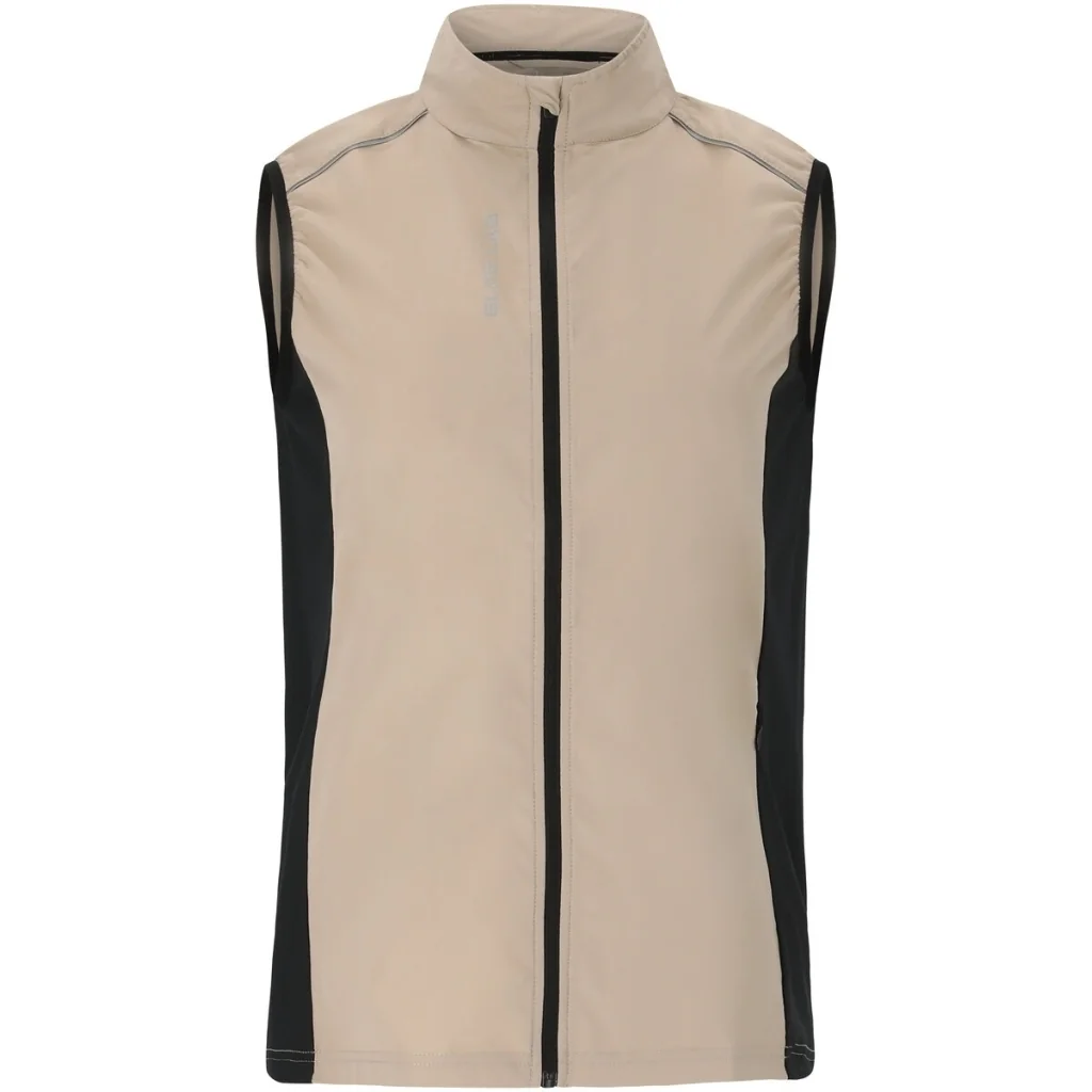 Veste imperméable sans manches femme Elite Lab Shell X1 · Beige