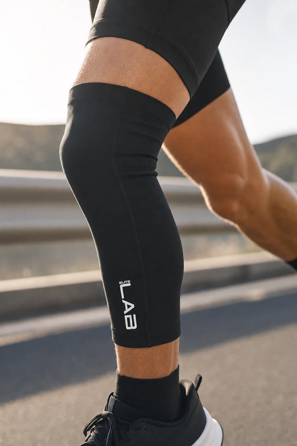 Genouillère thermique Elite Lab Elite X1 en situation